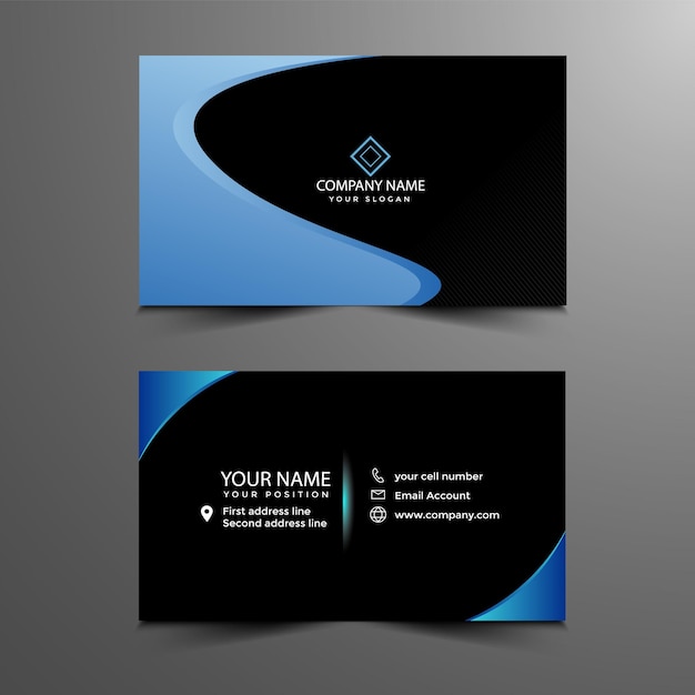 new visiting card design templete