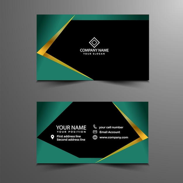 new visiting card design templete