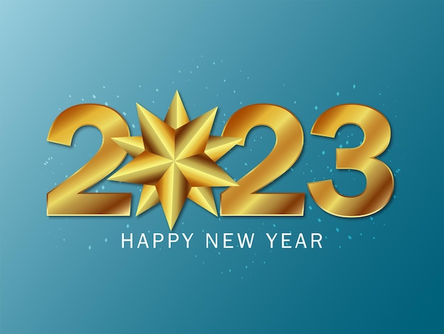 New year 2023 celebration background