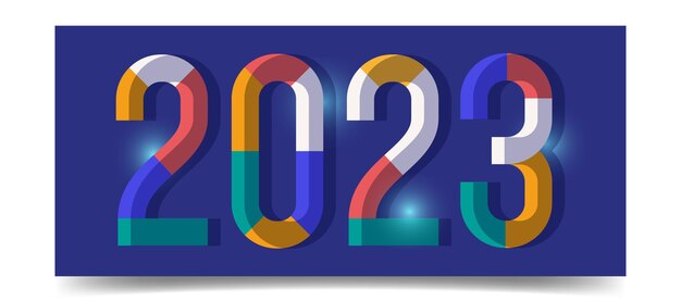 Вектор Новый год 2023