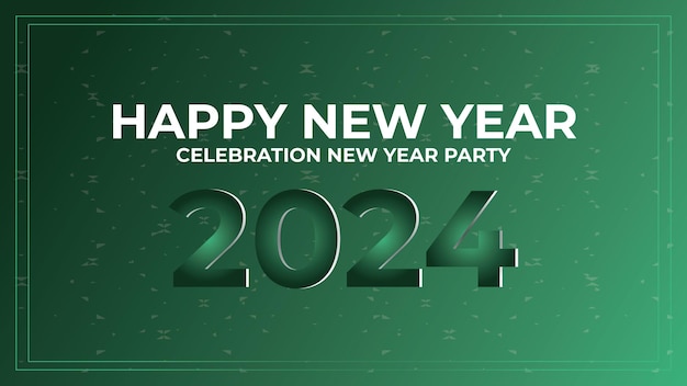 New year 2024 abstract modern background template