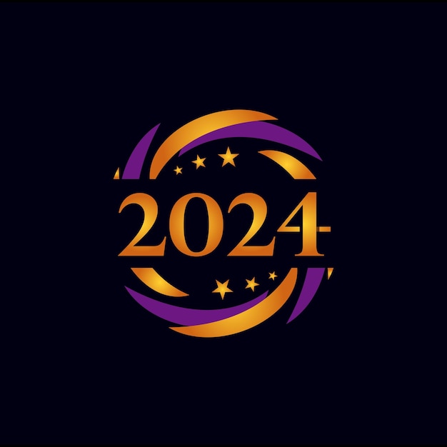 Вектор Новый год 2024