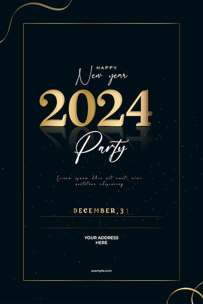 Vector new year 24