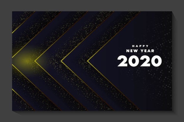 Vector new year and abstract luxury background