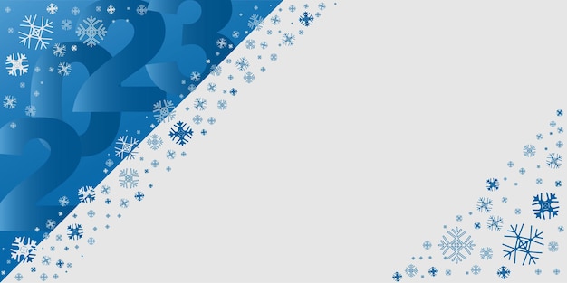 New year, christmas background or banner with place for text