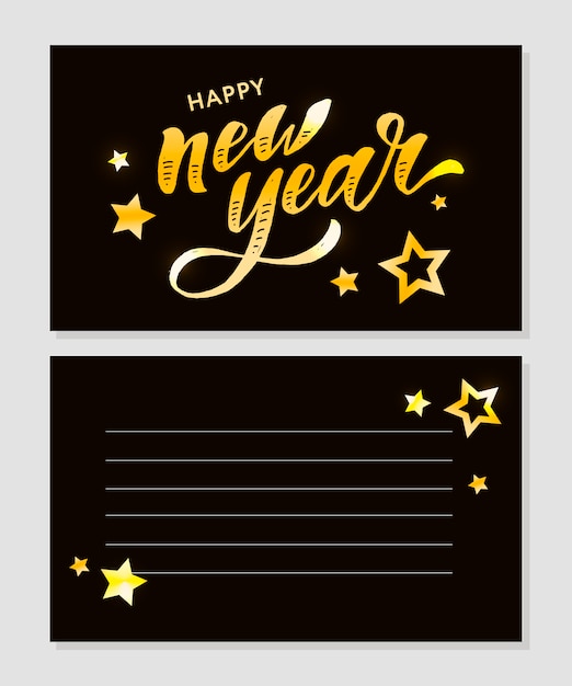 New year lettering