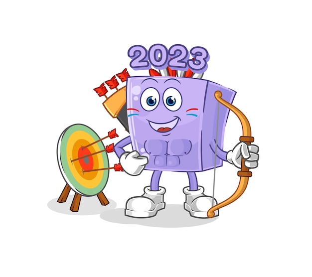 Premium Vector New year native american tribe cartoon mascot vector