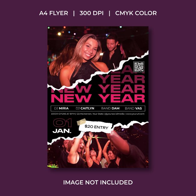 New Year Party Flyer