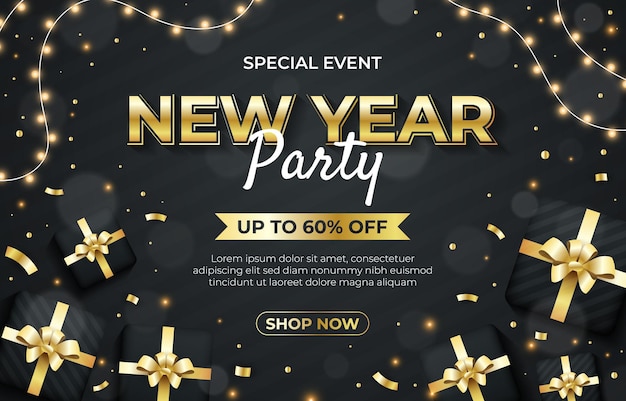 New Year Party Poster