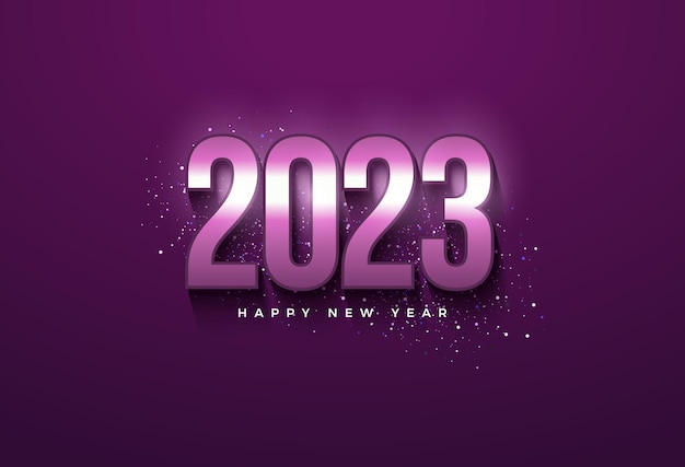 La festa di capodanno 2023 è identica al colore viola.