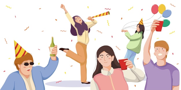 새해 파티