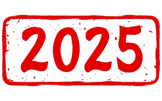 new years stamp for the year of the snake 2025