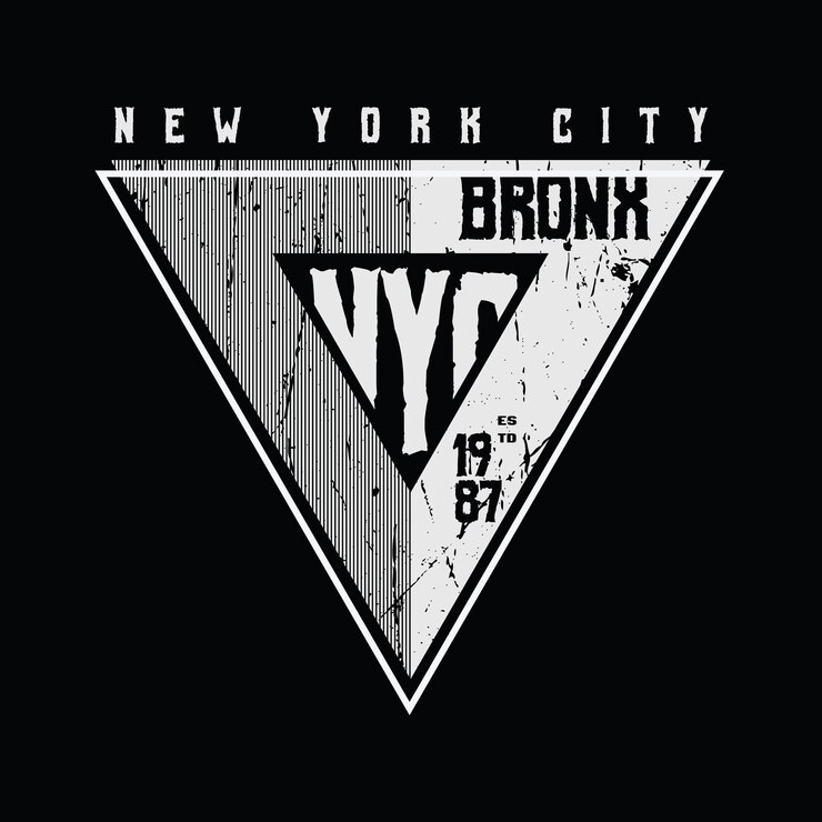 Vector new york city brooklyn vintage design typography tshirt graphics poster print banner flyer