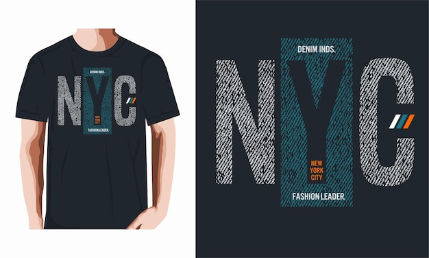 Футболка и дизайн одежды new york city