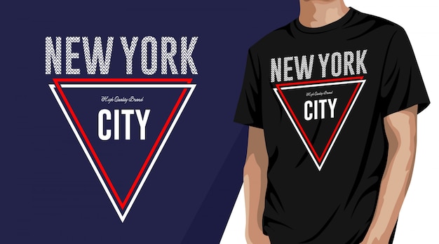 New York City - t-shirtontwerp