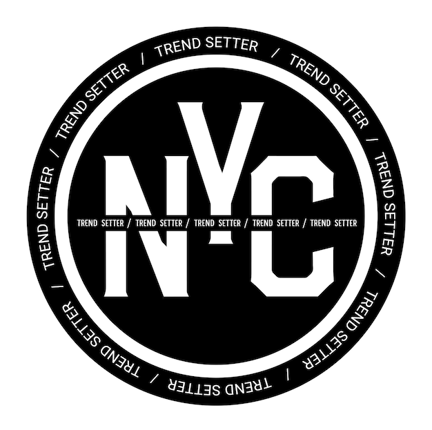 new york city text new york city t shirt poster