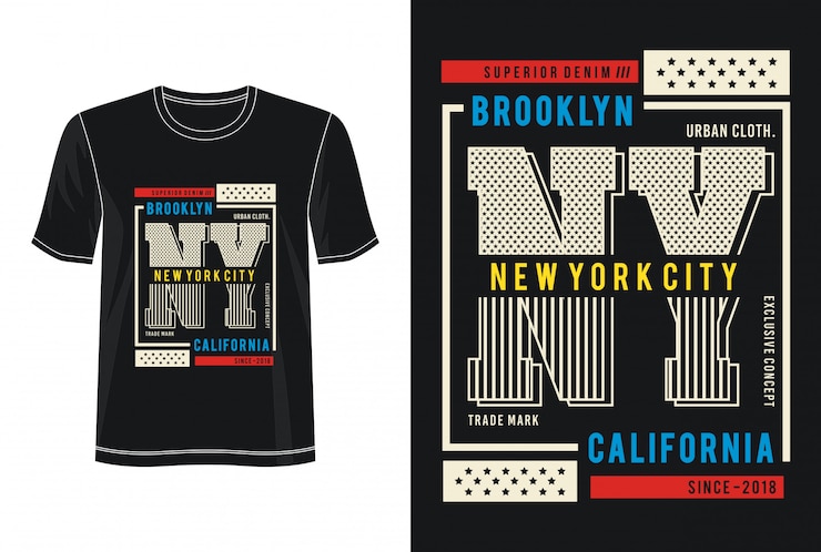 Premium Vector | New york city typography design t-shirt