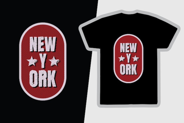 New york city typography vector t shirt design ready for print