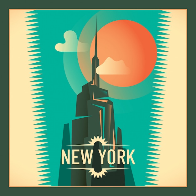 New york illustration