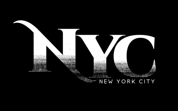 Vector new york new york ontwerp typografie vector ontwerp tekst illustratie poster banner flyer briefkaart teken t-shirt afbeeldingen afdrukken enz