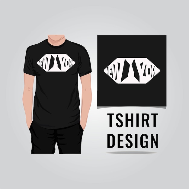 New york t shirt design vector illustration