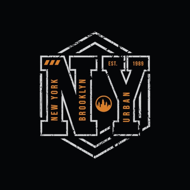 New york tshirt and apparel design