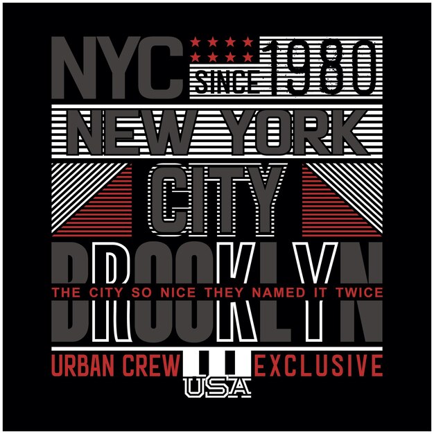 new york typography for print perfect for t-shirts design clothing hoodies etc
