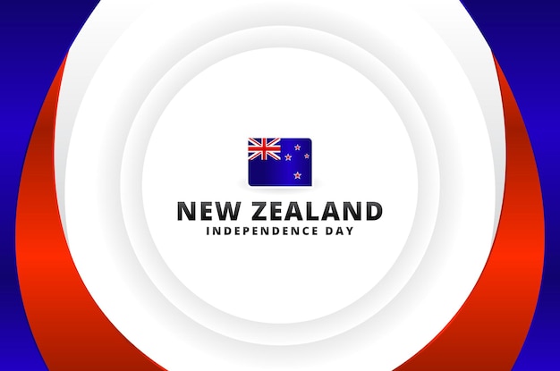 Фон Дня независимости Новой Зеландии для приветствия