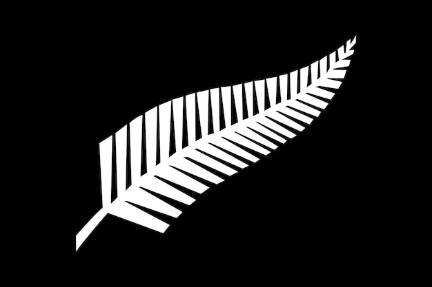 Vector new zealand silver fern