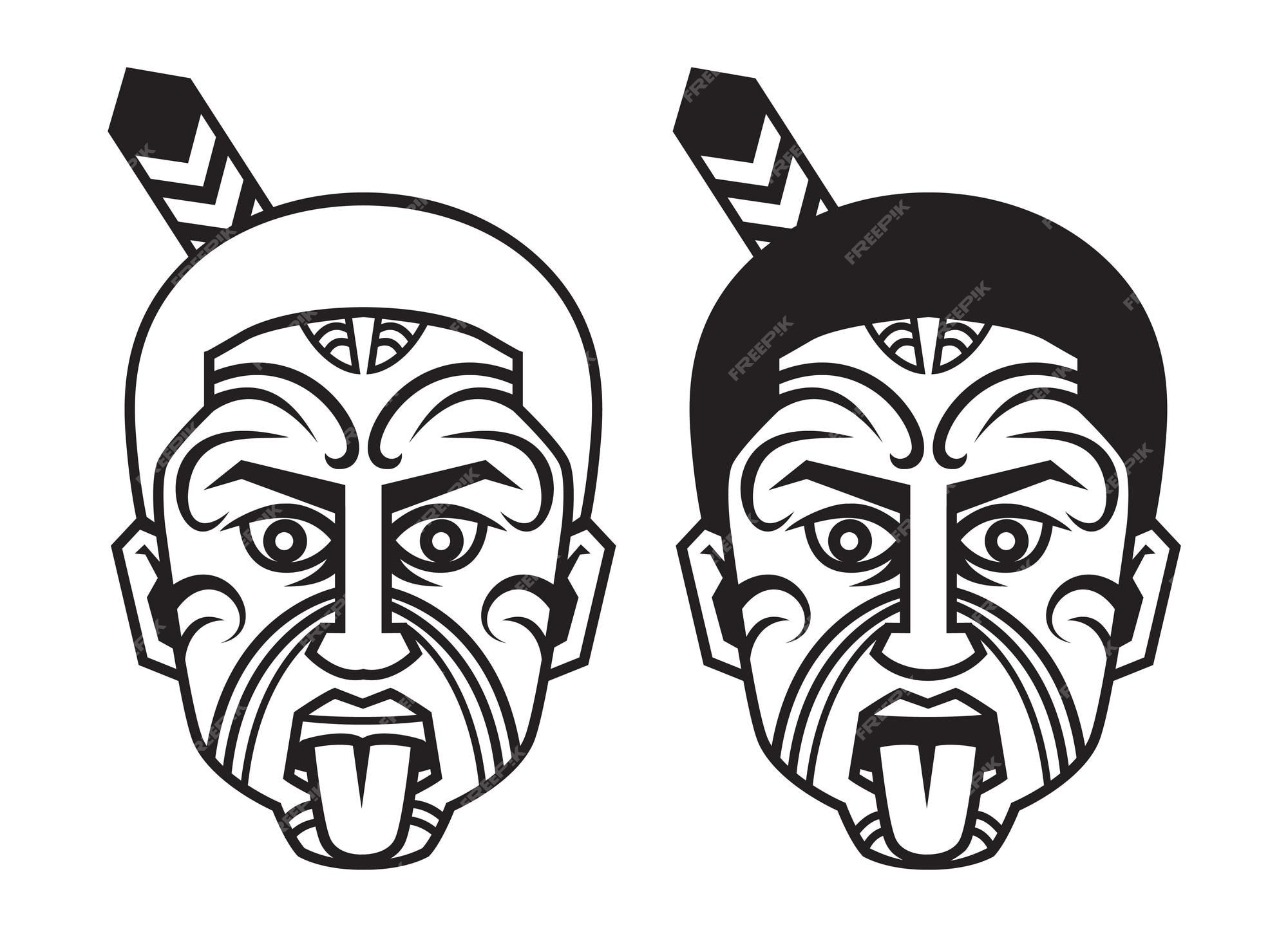 Māori Female Face Tattoo Symbolism - wide 3