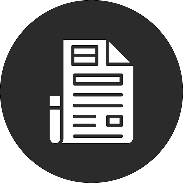 Иллюстрация векторной иконы газеты на наборе иконок библиотеки