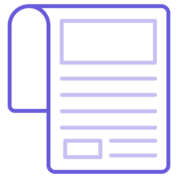 新聞のベクトルイラスト