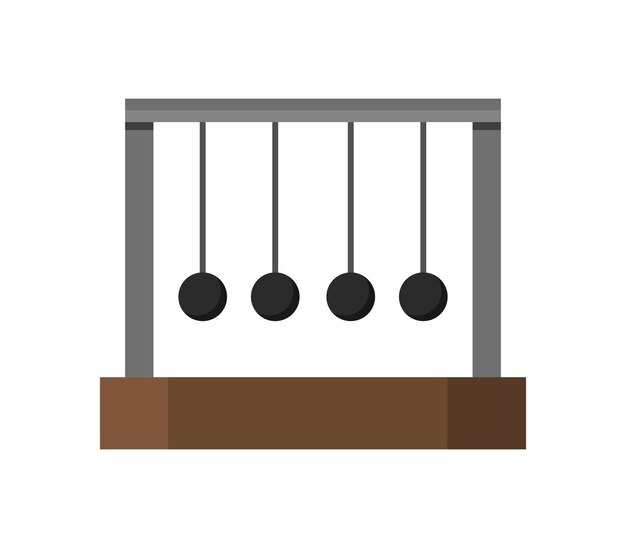 Newton pendulum cradle