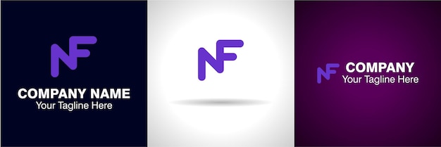 NF-letterlogo en NF-alfabetlogo