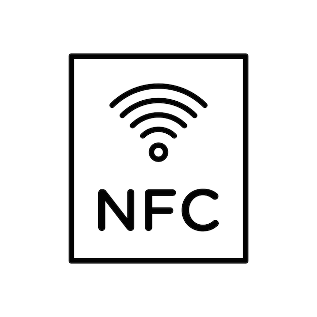 NFC アイコンセットベクトル