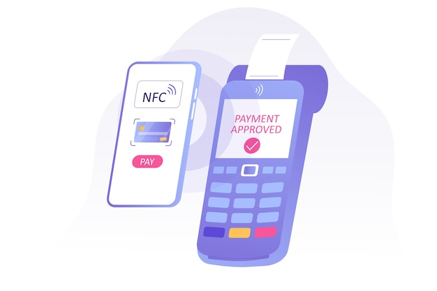 NFC payment with smartphone