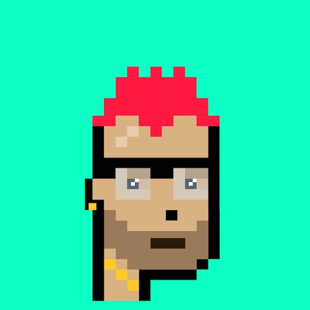 NFT Pixel art CryptoPunks Style 103