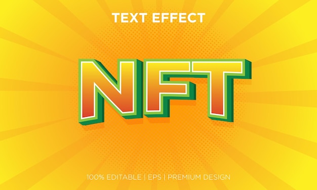 Nft text effect