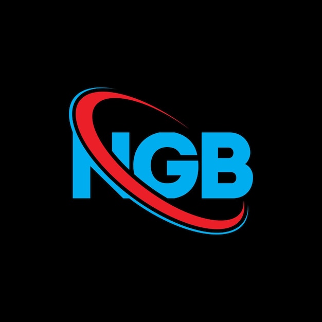 NGB logo NGB letter NGB letter logo design Initials NGB logo linked with circle and uppercase monogram logo NGB typography for technology business and real estate brand