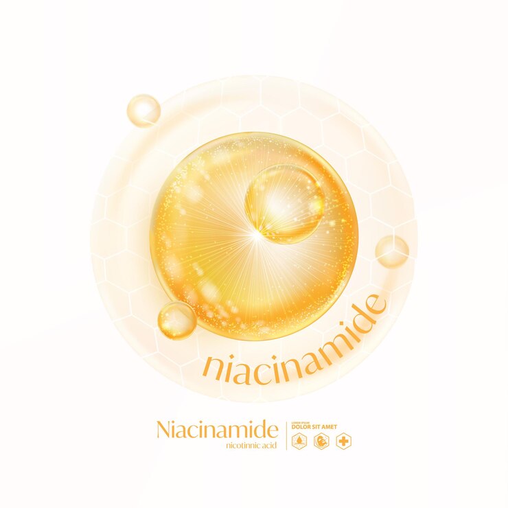 Niacinamide Niacine Nicotinezuur serum Huidverzorging Cosmetisch