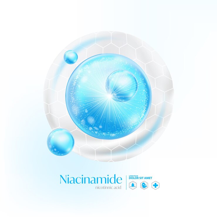 Niacinamide Niacine Nicotinezuur serum Huidverzorging Cosmetisch