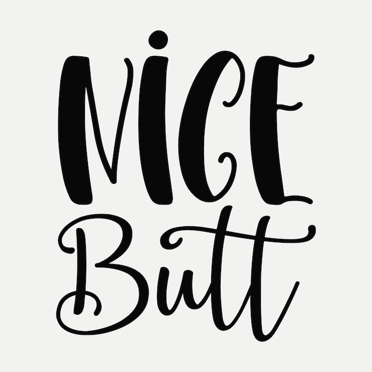 Vector nice butt