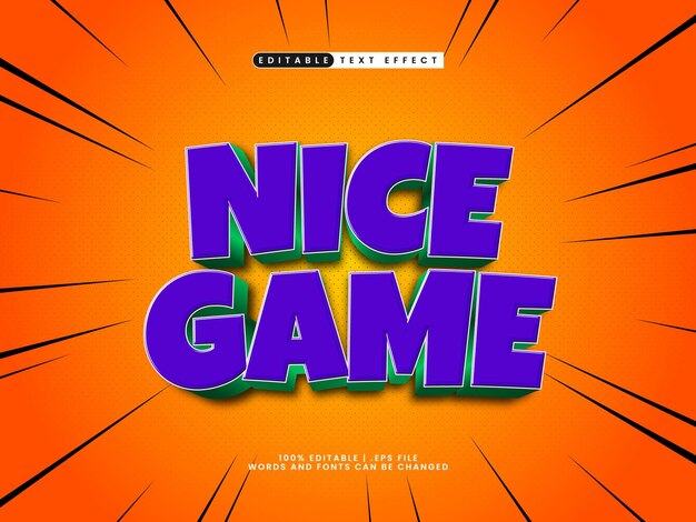 編集可能なテキストエフェクト (Happy Text Style)