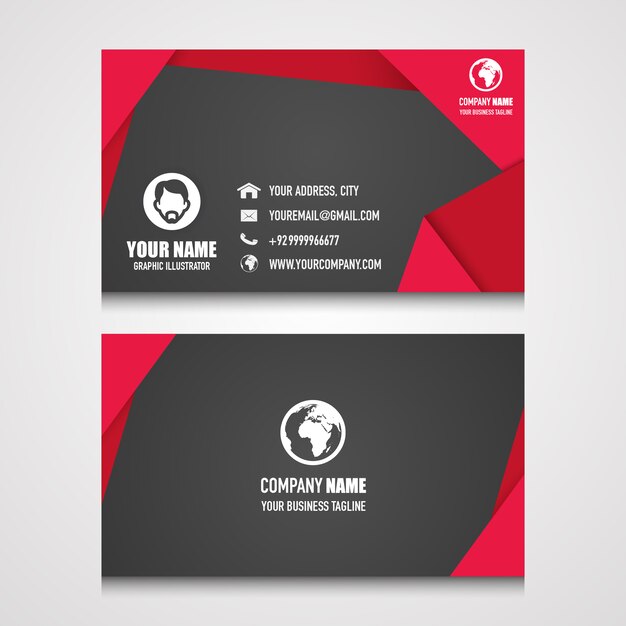 Nice Name Card Design для вашего бизнеса