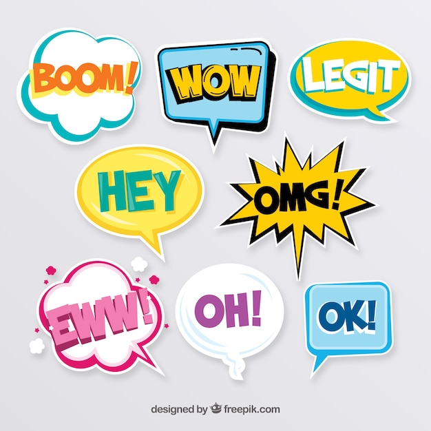 nice pack of stickers