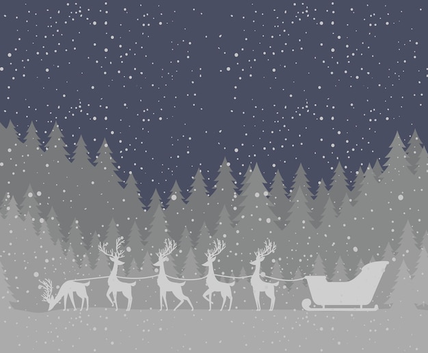 Nice santa sleigh