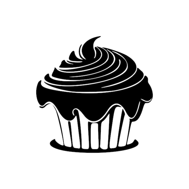 Nicely designed cake logo Good for prints