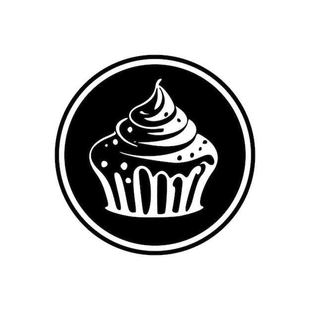 Logo della torta ben progettato ideale per panifici, pasticcerie e qualsiasi attività commerciale legata a dolci e dolci