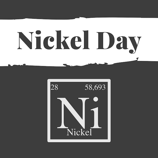 nickel day poster suitable for social media post