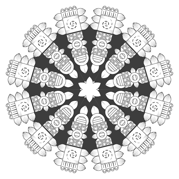 Nieuw mandala-ontwerp